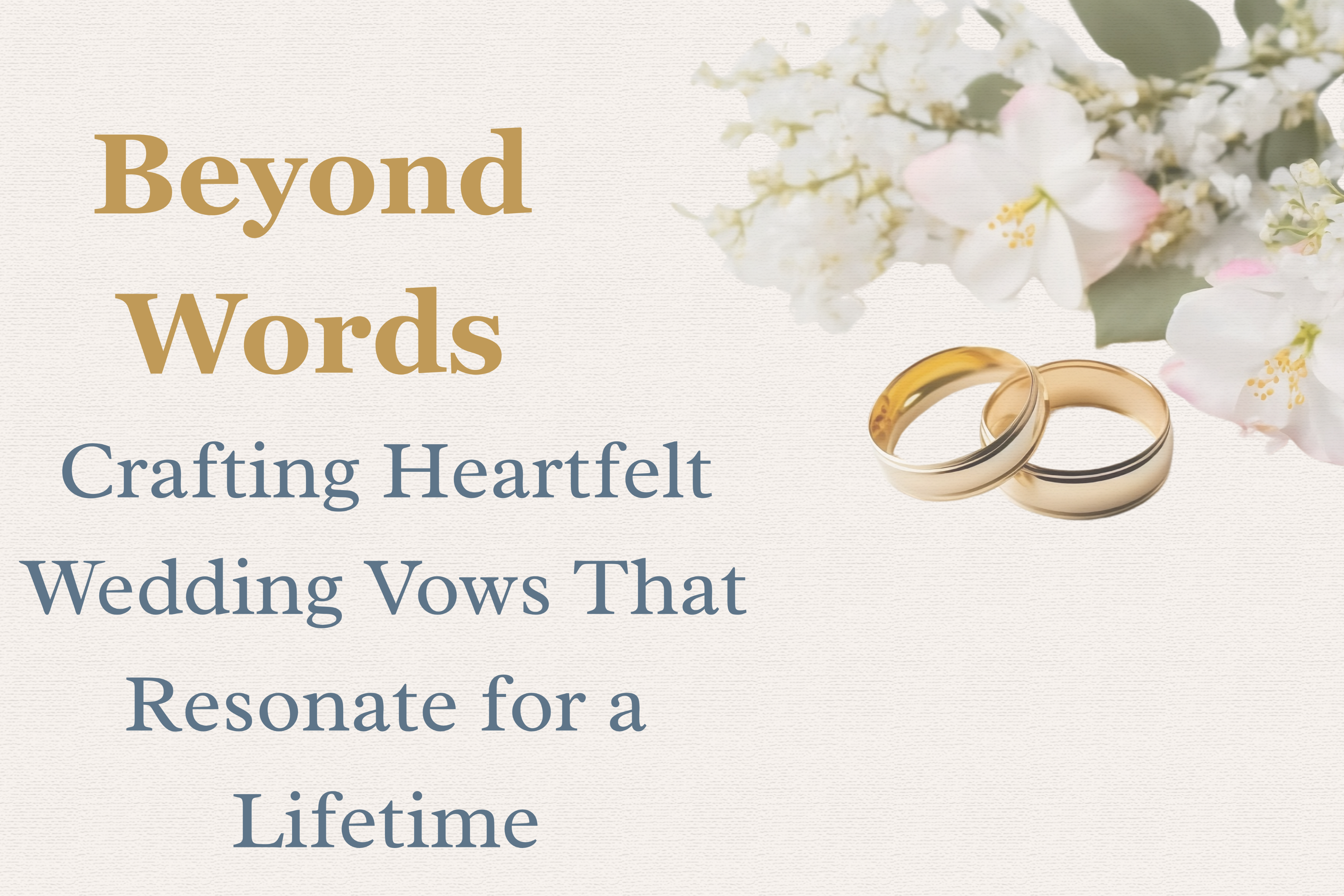 Beyond Words: Crafting Heartfelt Wedding Vows That Resonate for a Lifetime