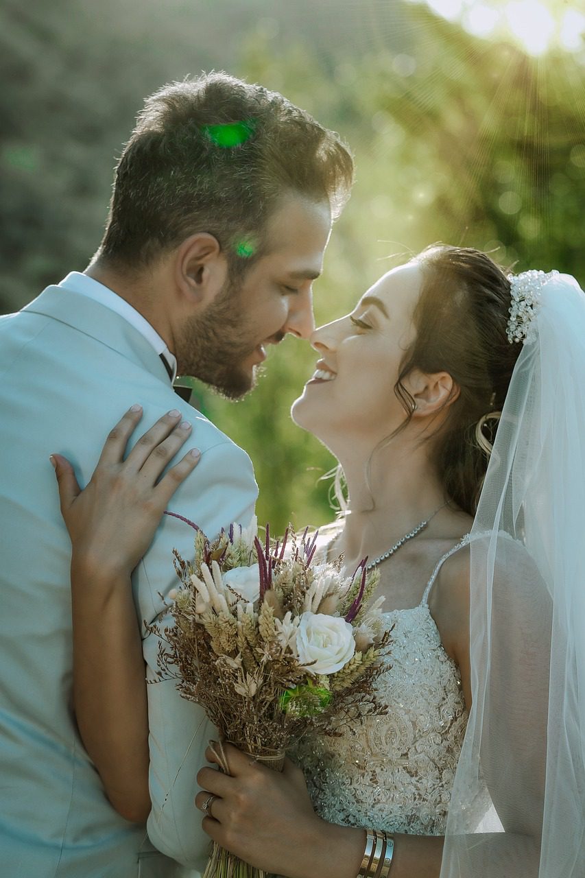 A couple who Personalized their Wedding Planning with Hopes & Dreams' Perfectly Yours package.